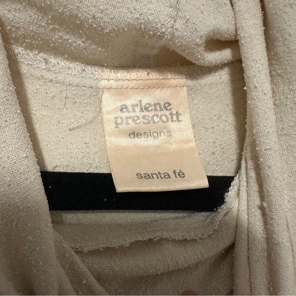 ARLENE PRESCOTT CREAM COWL NECK BLOUSE One Size - Picture 2 of 5